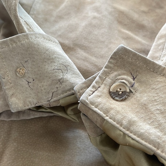 Vintage AMI women’s leather jacket camel tan size large - Picture 8 of 13